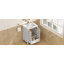 Meuble-lavabo 24 po avec lavabo en céramique et charnières à fermeture en douceur Salem-118705421