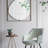 Iron Frame Vertical Rectangle Mirror