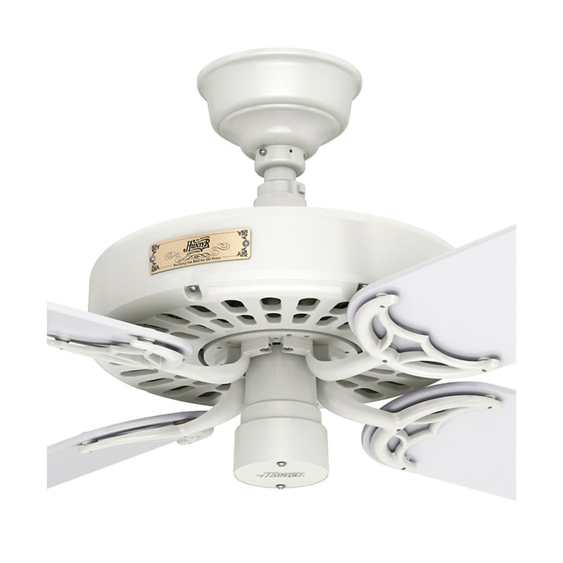 Hunter Original® 132cm Ceiling Fan, White, White