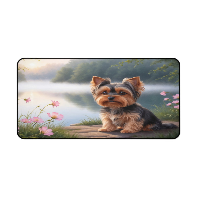 Polyester Desk Pad, 14.4x12.1