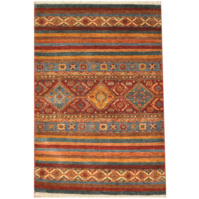 Wool Geometric Indoor Rug