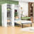 Murphy Bed with Wardrobes and Folding Mechanism, Convert into A Cabinet-1560805166-1560805164