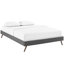 Loryn Bed Frame with Round Splayed Legs-1747761651-1747761649