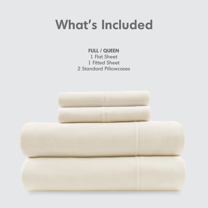 Ensemble de draps toutes saisons