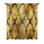 Rideaux de fenêtre à motif géométrique, voilages et voilages - 1 panneau (occultant qui filtre beaucoup de lumière)