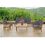 Monterey Teak Outdoor Deep Seating Lounge Chair-1738024065
