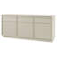 Evo Three Door Sideboard With Drawers 154 cm On Plinth-1700795747