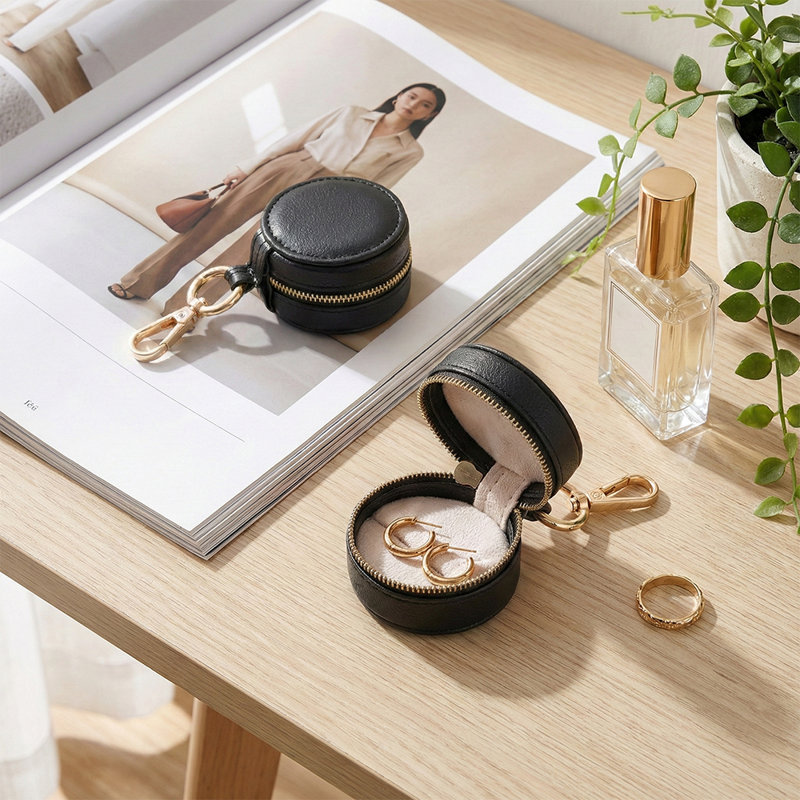 Jewellery Box + Dividers, Black