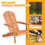 Chaise d'extérieur pliable en bois Eucalyptus Chair