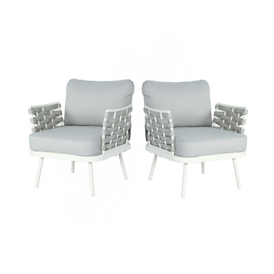 Ensemble de 2 fauteuils club Mariano