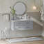 Ensemble de meuble-lavabo mural simple 43 po Macmullin Akenzie-855849819-855849820