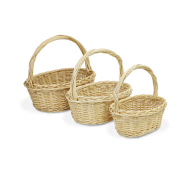 August Grove® Solid Wood Basket, Wayfair