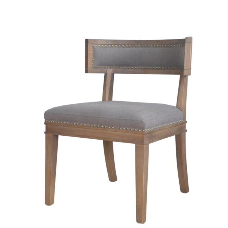Chaise d'appoint grise
