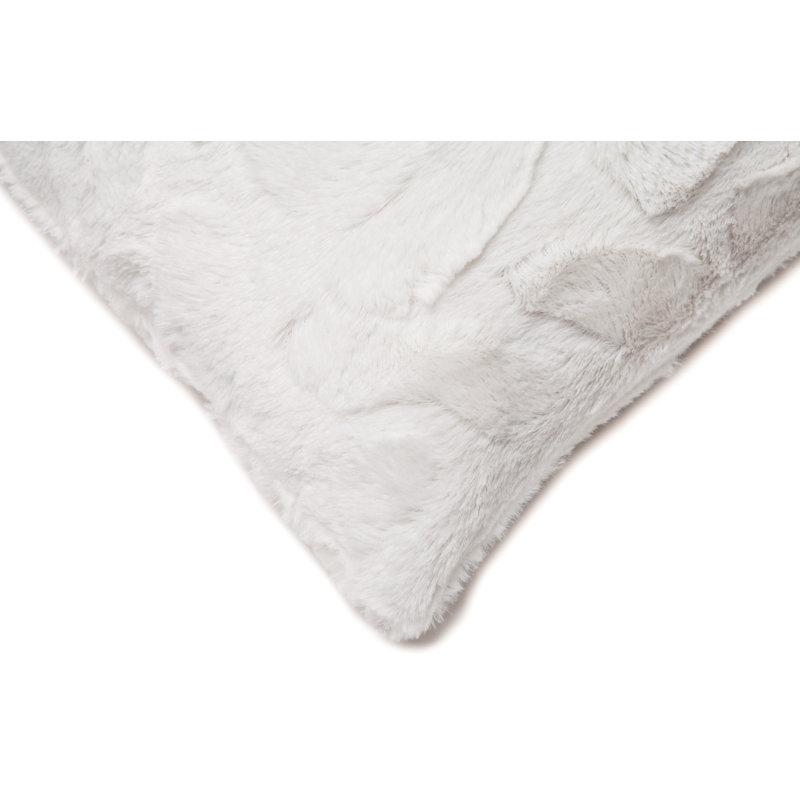 Super Soft Square Pillow Cover, White