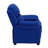 Degeorge Deluxe Padded Contemporary Kids Recliner with Storage Arms-216907789