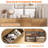 Wood Console Table With 3 Drawers