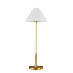 32" Metal Table Lamp with Shade