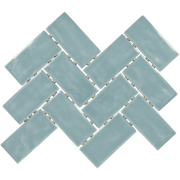 Itona Tile 2 x 4 Ceramic Herringbone Mosaic Tile (12 PC Per Carton) (8.04 SQFT Per Carton)