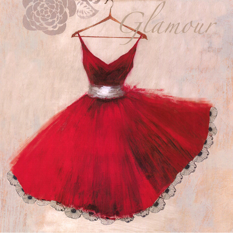 Glamour, 20" H x 20" W
