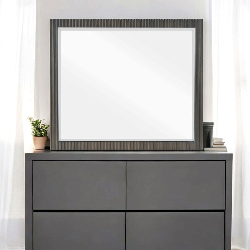 Espresso Finish Mirror