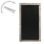 Wall Mounted Chalkboard, 19.7" x 35.4"