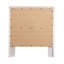 Table de chevet transitionnelle blanche élégante-322635890