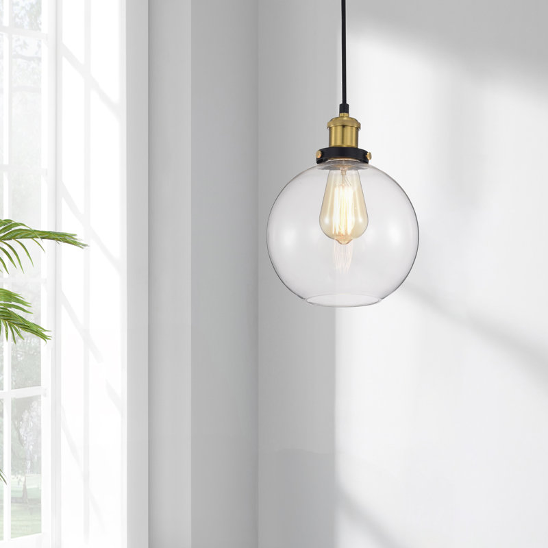 Hershman 7.9" Single Sphere Pendant