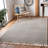 Brashear Hand Loomed Wool/Cotton Rug in Ivory/Black-706643216