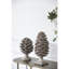 Ensemble de 2 décorations de table pomme de pin, petit: P 7 po x 10,5 po, grand: P 7 po x 14 po-16113612-16113609