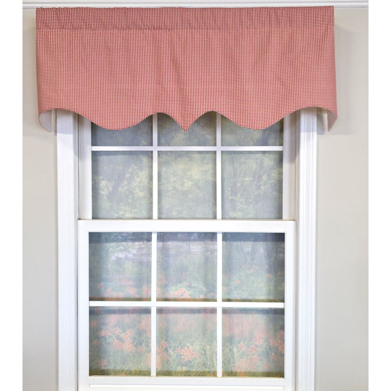 Gingham Regal Valance