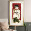 Bonhomme de neige II - Cadre photo, reproduction d'art sur papier-1142762121-1142762125