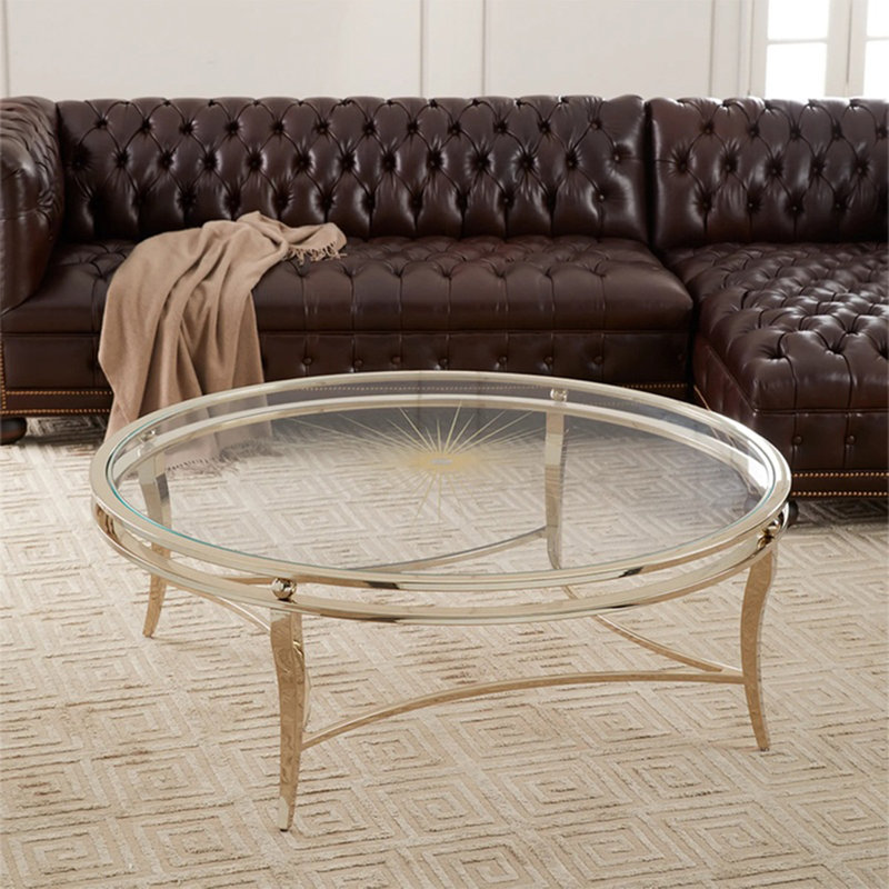 Table basse Smooth and Luxurious, H 16,54 po x L 31,49 po x l 31,49 po