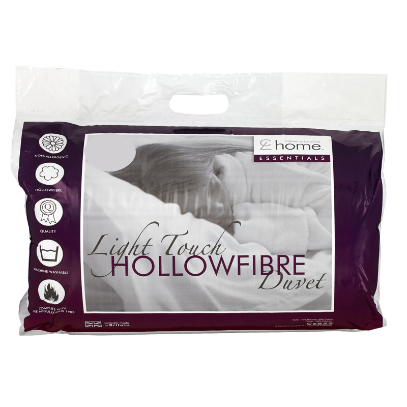 Polyester 13.5 Tog Duvet, Single