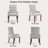 Elegant Tufted Upholstered Dining Armchairs-1122140378