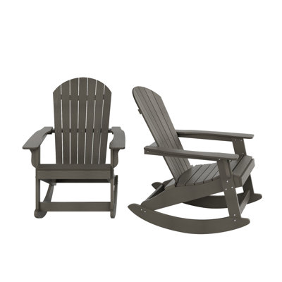 Arrlo Outdoor Adirondack HIPS Rocking Chair