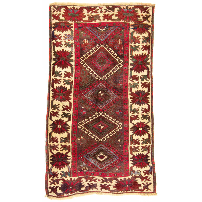 Oriental Hand Woven 109cm X 195cm Area Rug
