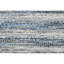 Hand Knotted Striped Area Rug in Blue/Gray