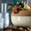 Clay Ceramic Fruit Basket