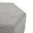 Marlow Contemporary Fabric Upholstered Ottoman with Hexagonal Wood Base-30785968