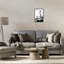Estampe numérique noire et blanche Malibu, design de Sissi et Seb-1112297286-1112297287