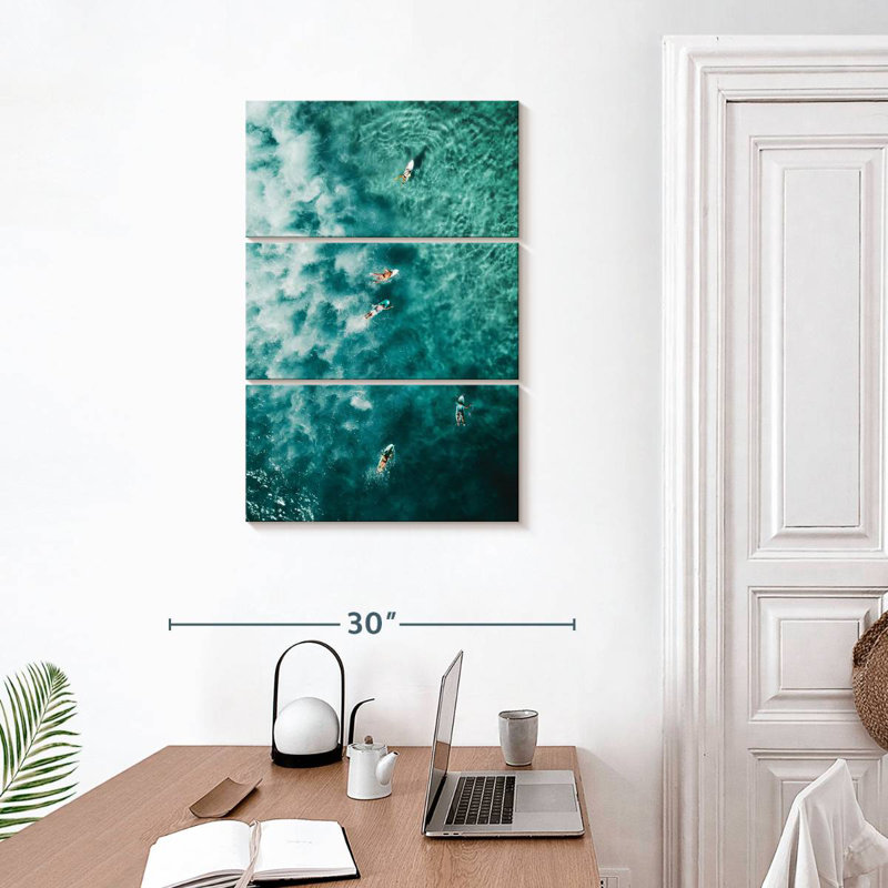 Senne Before A Wave, 32" H x 20" W