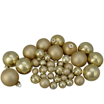 40 Piece Glass Christmas Ball Ornament