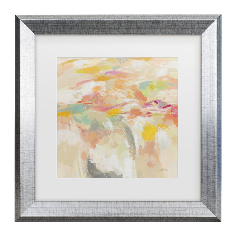 «Silvia Vassileva Summer Solstice Matted Art encadré», H 14,5 po x l 14,5 po