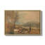 Cathédrale de Salisbury vue des prés (détail), 1831 - John Constable, toile tendue avec châssis-853330475-853330478