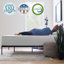 Matelas en mousse viscoélastique 14 po Lucid SureCool ™-1899831910-1970058434