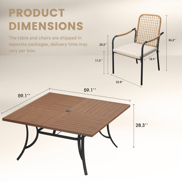 Dimensions du produit