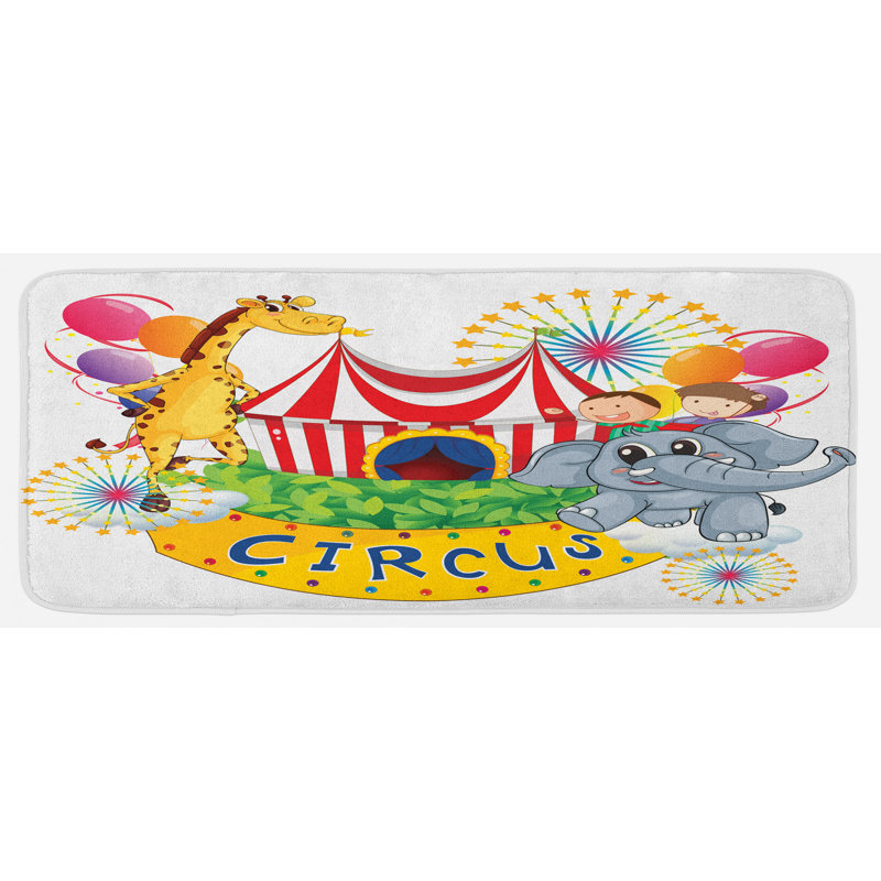 Tapis de cuisine cirque