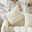Modern 3+1+1 Seater Teddy Sofa Combo With Wooden Frame And Five Plush Cushions For Compact Living Spaces.-1582504340