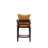 Ritz Mid-Century Modern Vegan Leather Upholstered Beech Wood Counter Stool in Camel-96571056-50251495