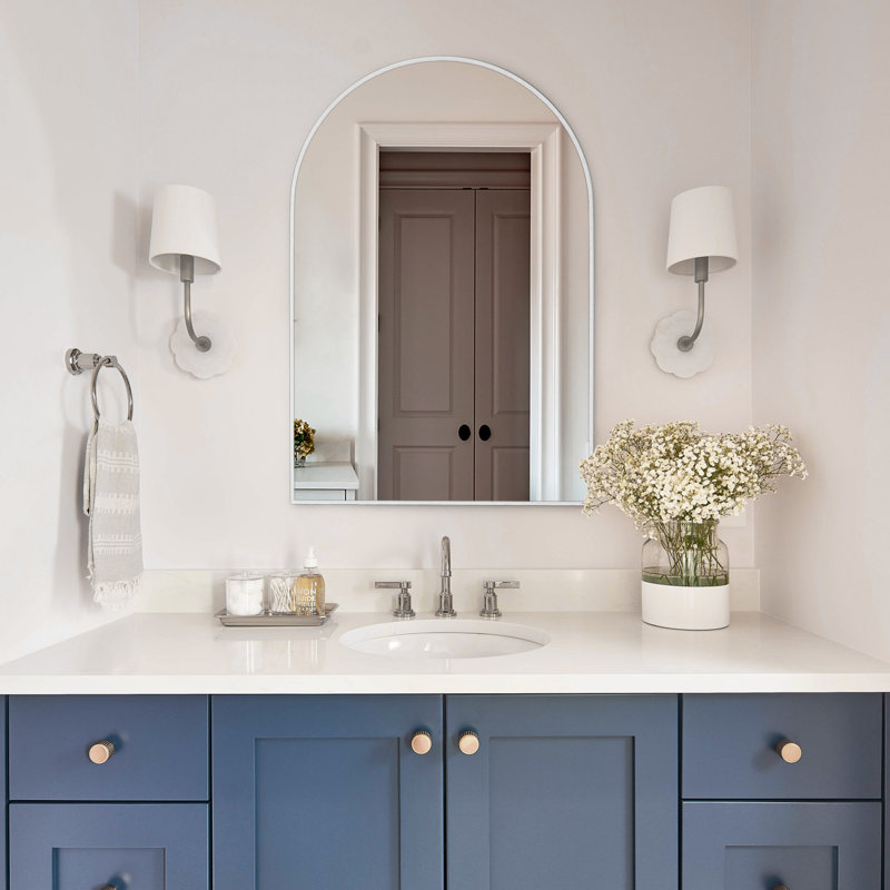 Miroir Heymirro, 36 po x 24 po, Argent argent